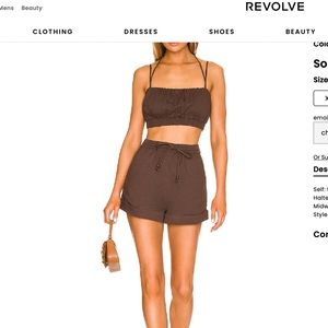 REVOLVE top and shorts set, house of harlow brand